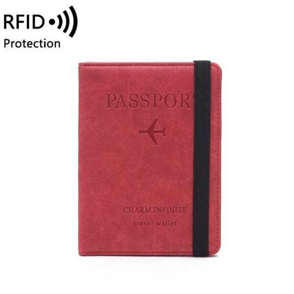 red passport cover