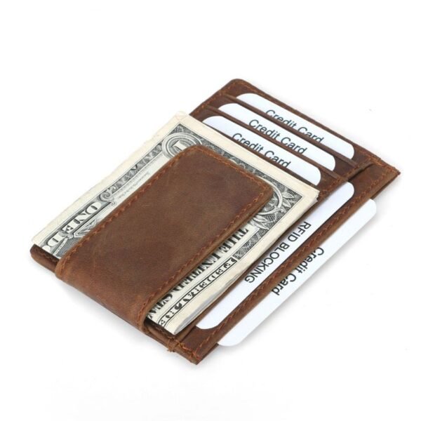 Money clip card holder 6