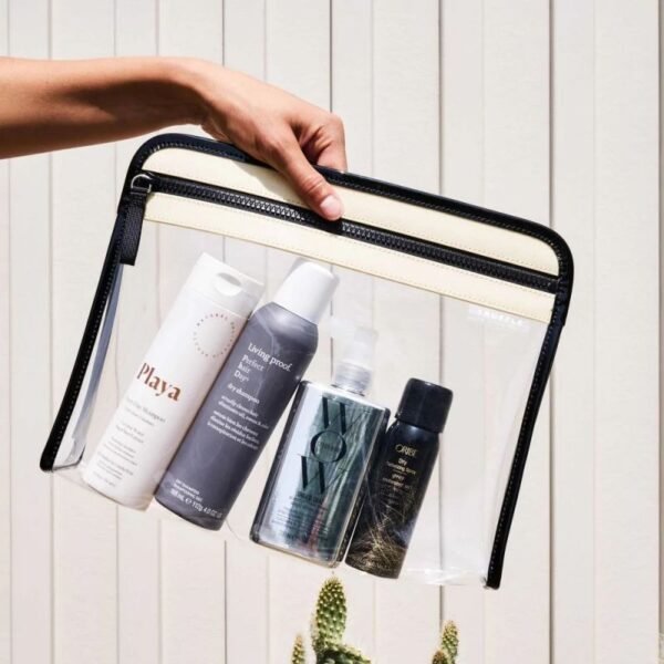 Clear wash bag 1