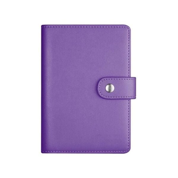 Passport Cover with Button 6